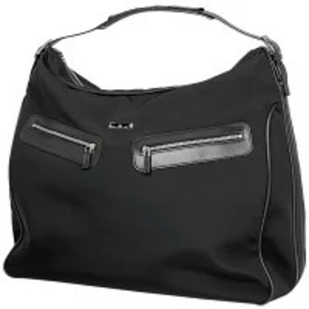 Gucci Black Shoulder Bag signature double front